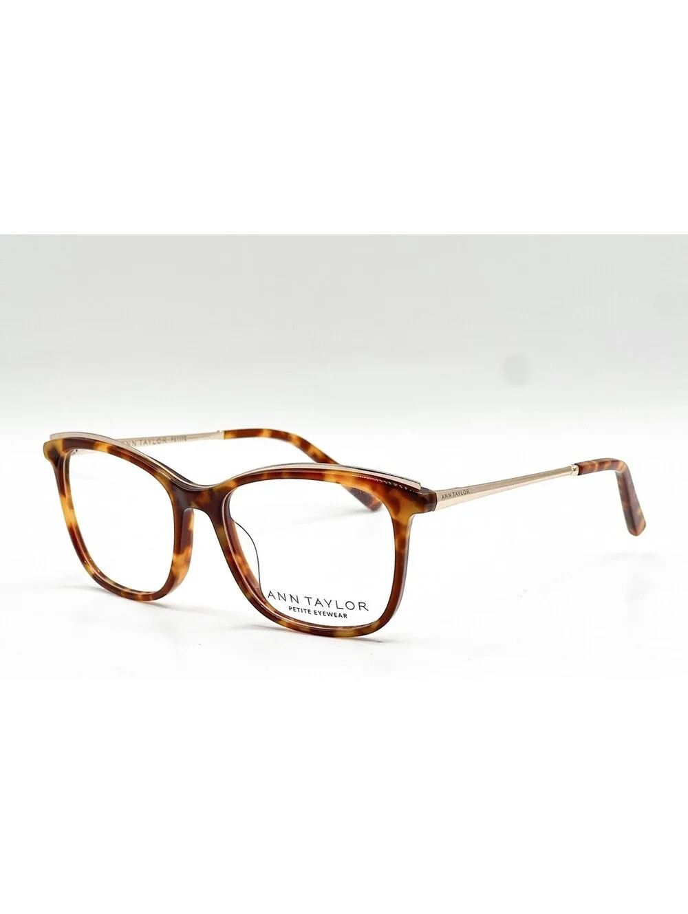 Ann Taylor Atp817 C02 Honey Tortoise Authentic Eyeglasses 49-15-135
